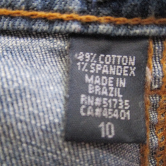 IZOD women's stretch jeans, sz 10 - Picture 6 of 7